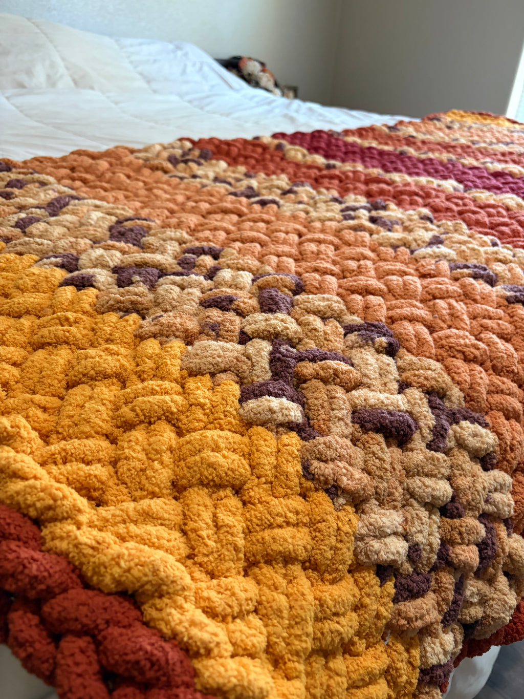 Harvest Hearth Blanket Pattern | Cozy Cabin Series No. 3