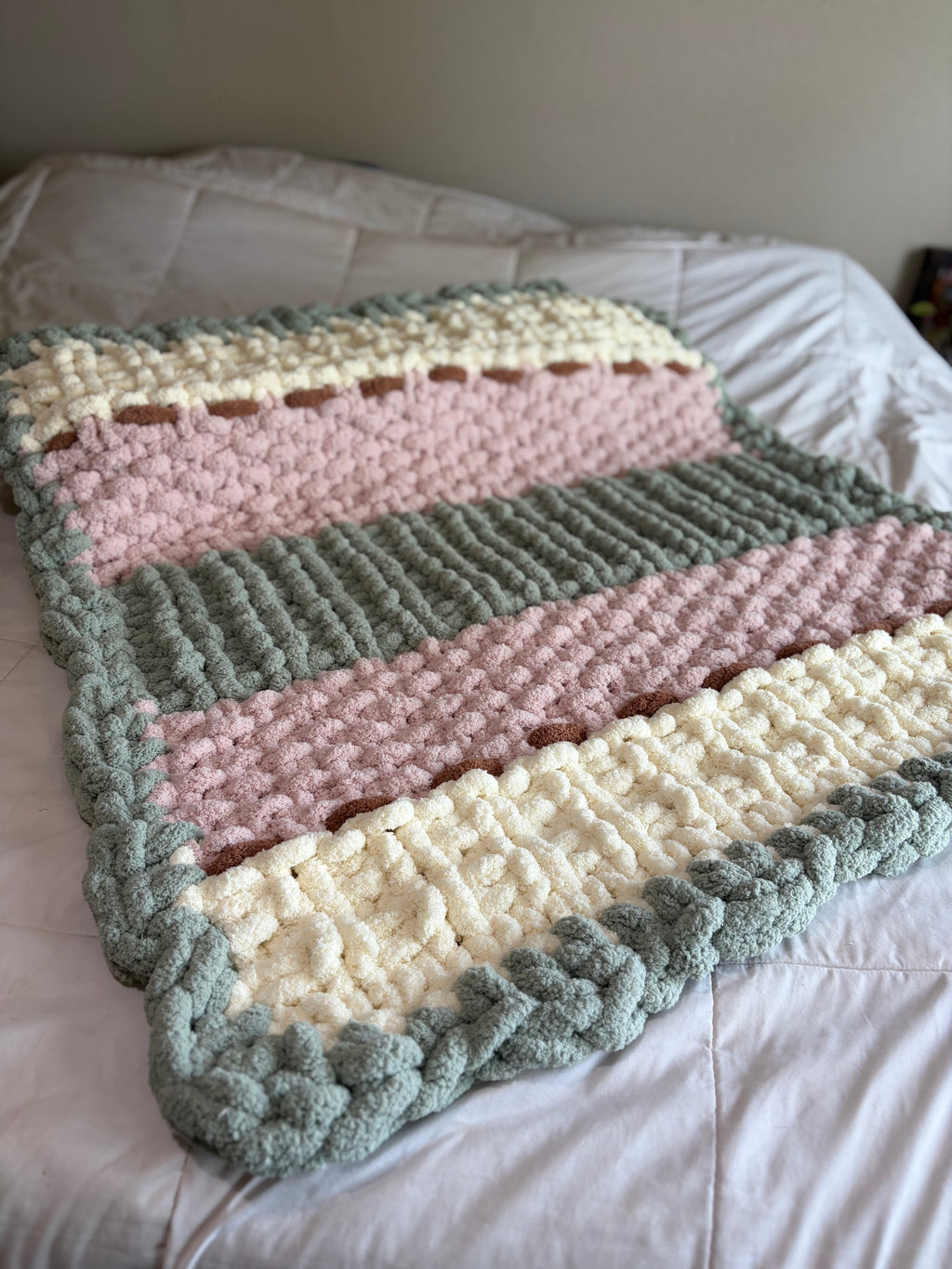 Vintage Fairytale Baby/Toddler Blanket | Hand Knitting Pattern + Tutorial Links | Intermediate