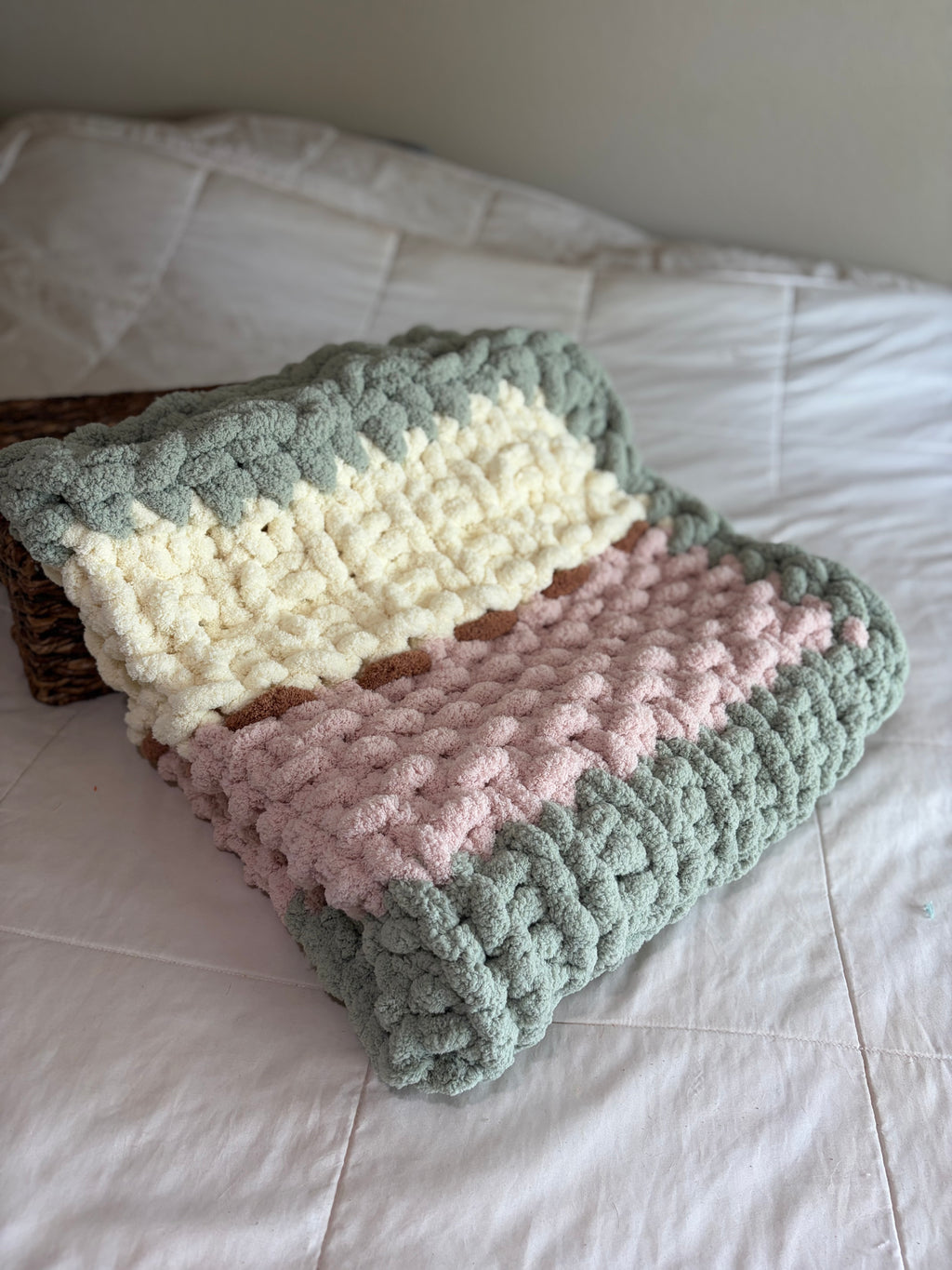 Vintage Fairytale Baby/Toddler Blanket | Hand Knitting Pattern + Tutorial Links | Intermediate