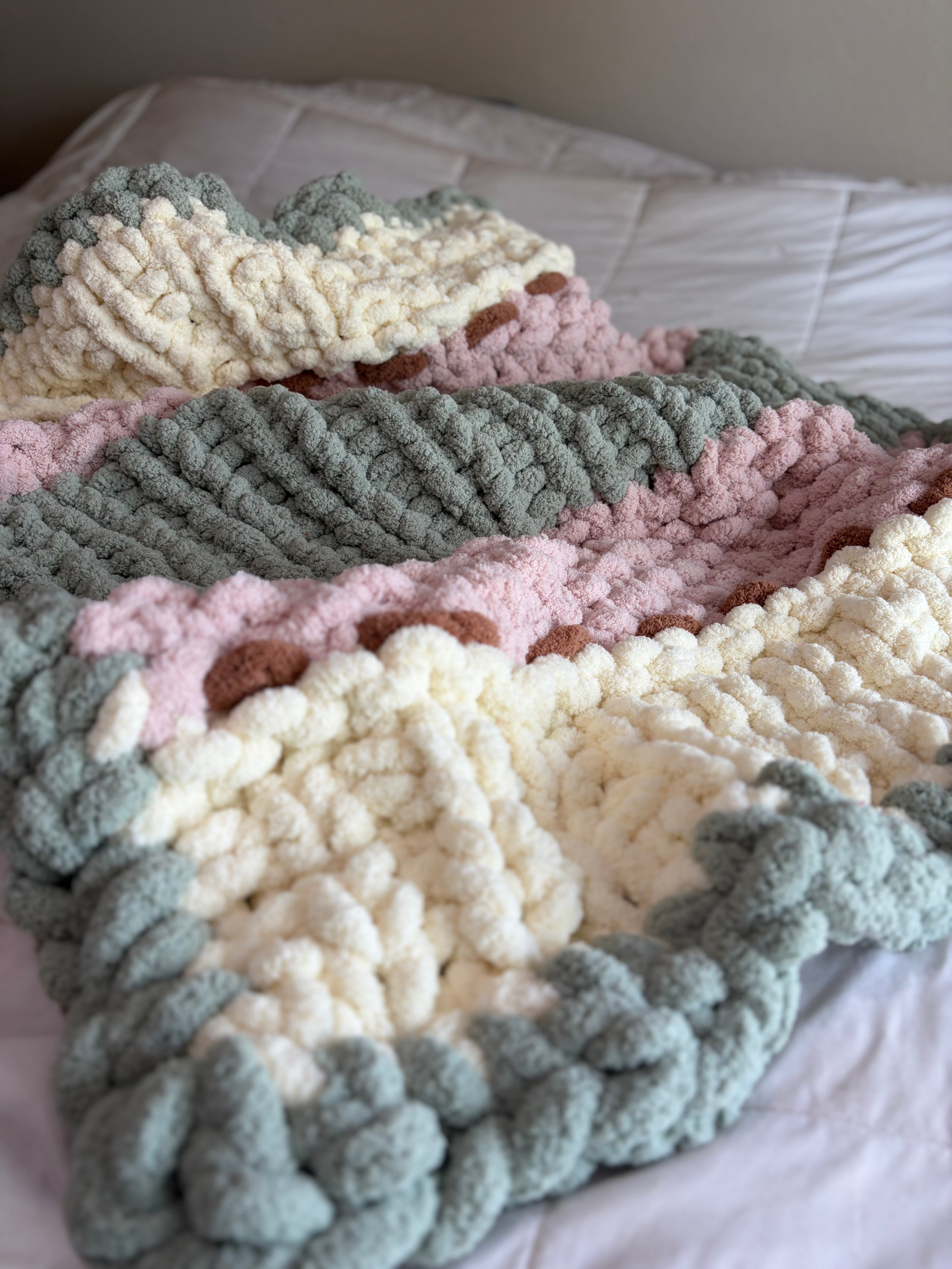 Vintage Fairytale Baby/Toddler Blanket | Hand Knitting Pattern + Tutorial Links | Intermediate