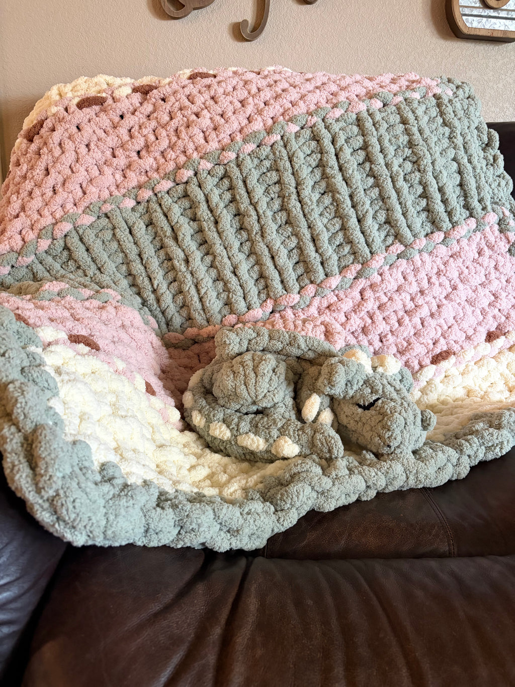 Sleeping Dragon Hand Knitting Pattern + Full Video Tutorial | Intermediate Chunky Yarn Stuffie
