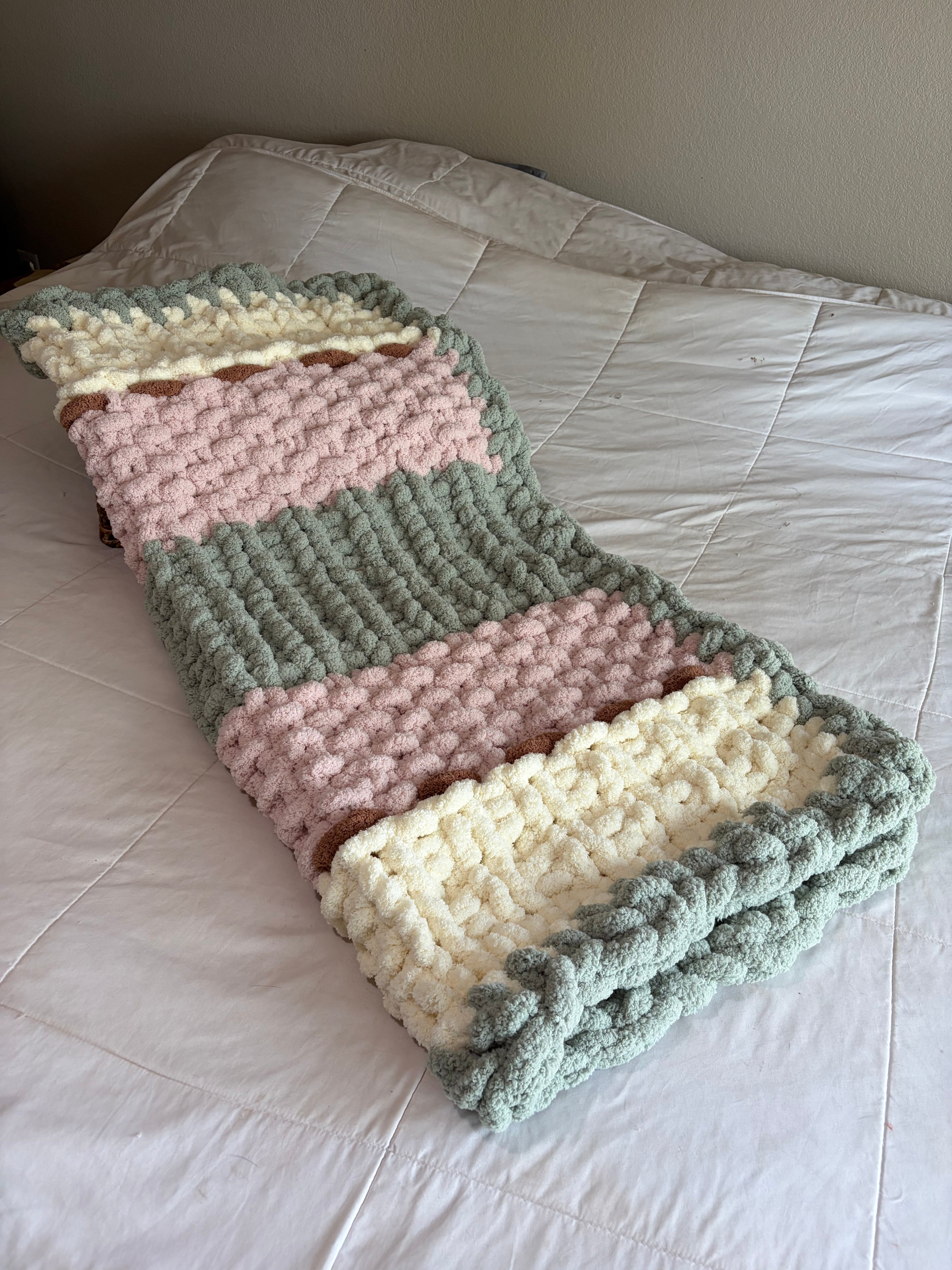 Vintage Fairytale Baby/Toddler Blanket | Hand Knitting Pattern + Tutorial Links | Intermediate