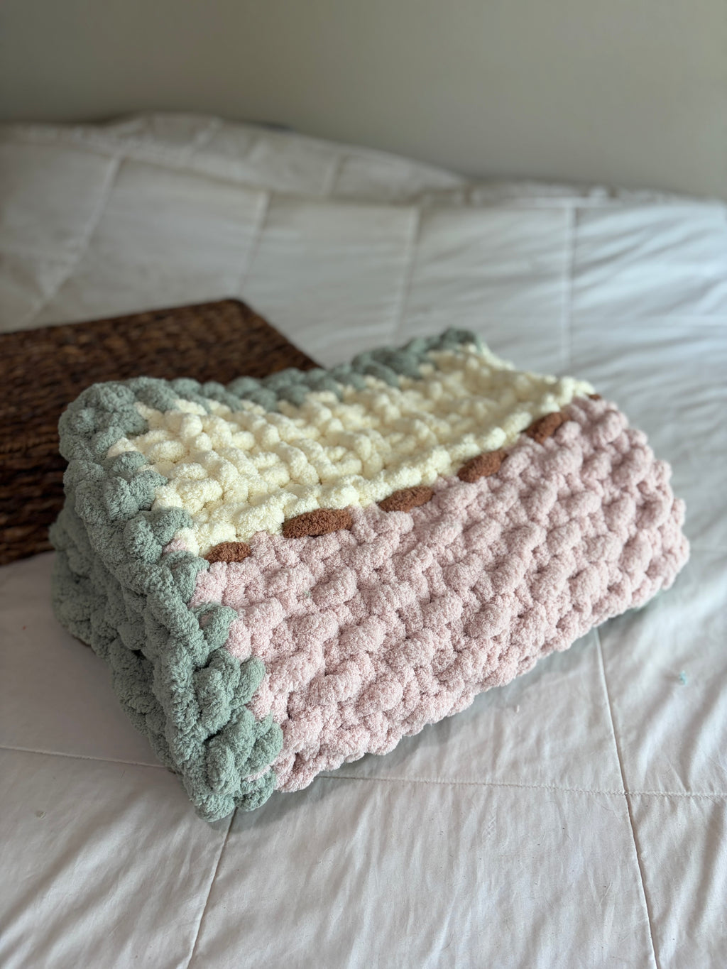 Vintage Fairytale Baby/Toddler Blanket | Hand Knitting Pattern + Tutorial Links | Intermediate