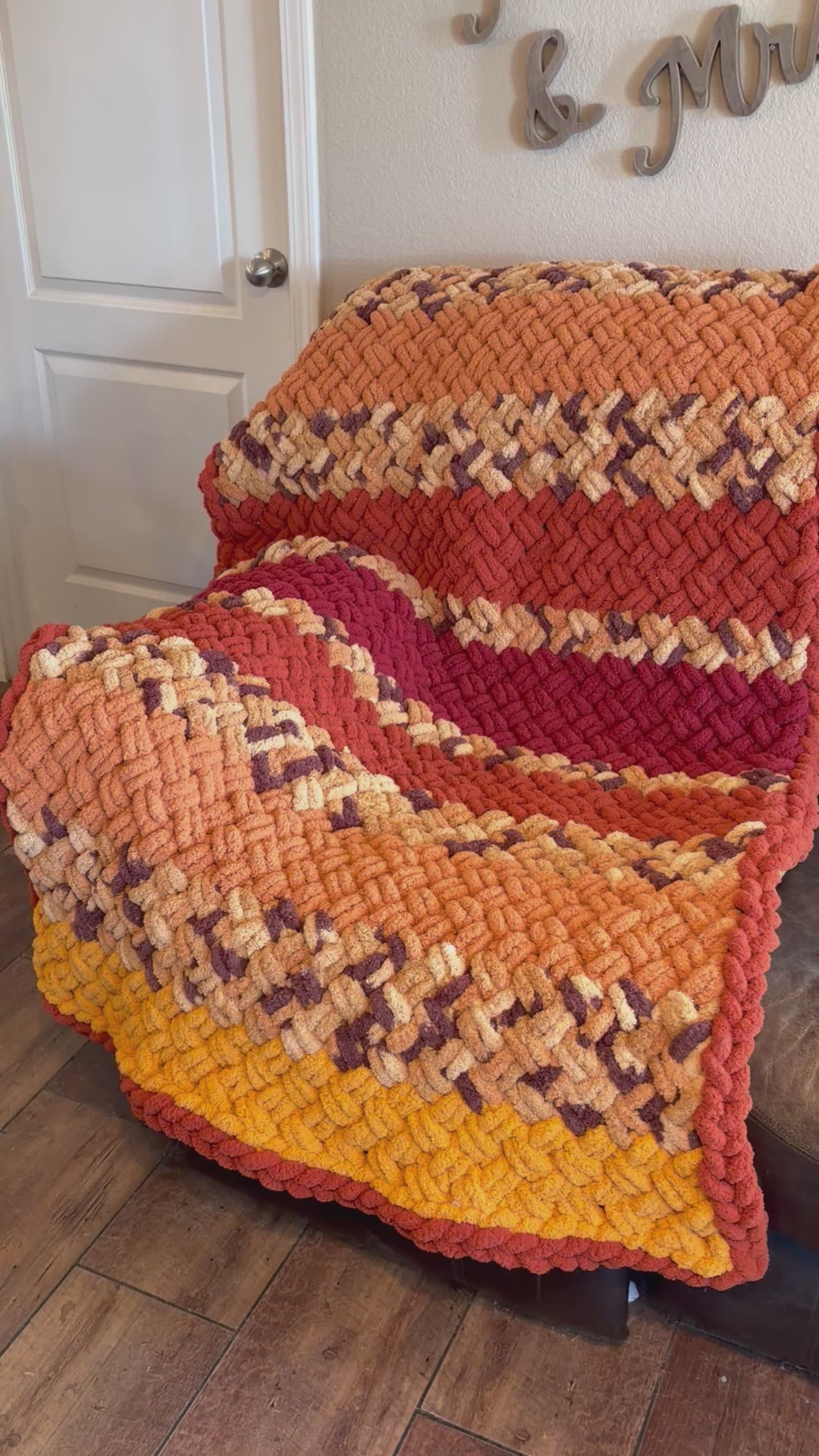 Harvest Hearth Blanket Pattern | Cozy Cabin Series No. 3